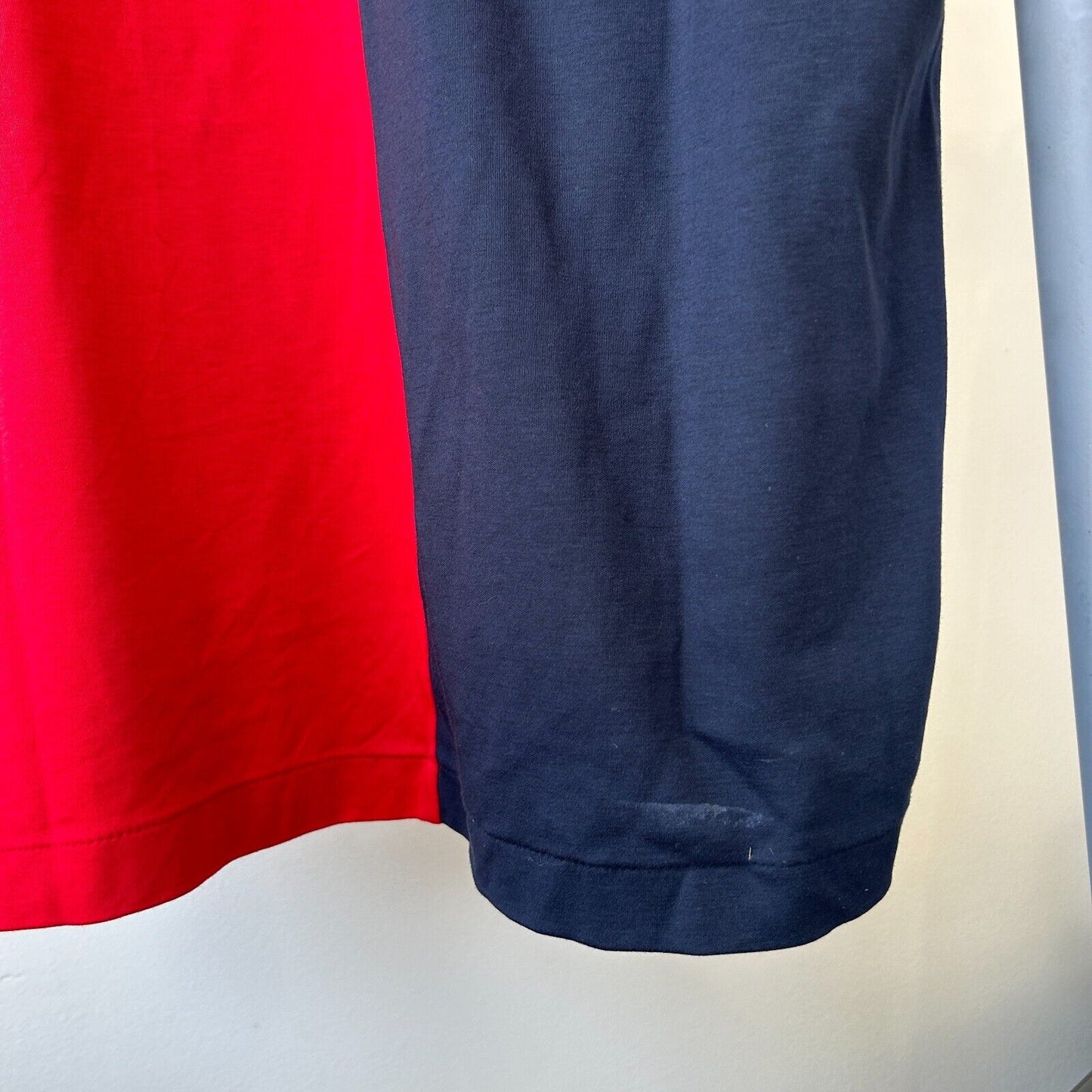 Ralph Lauren 1992 Stadium Plate Split Polo Shirt sz L *NWT