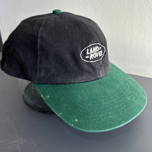 VINTAGE | Land Rover Logo Two Tone Strapback Hat sz OS