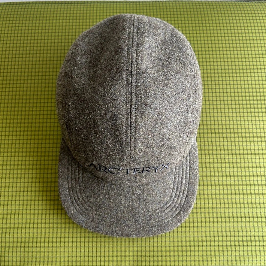 VINTAGE | Arc'teryx Wool Blend 5 Panel Cap Hat sz OS
