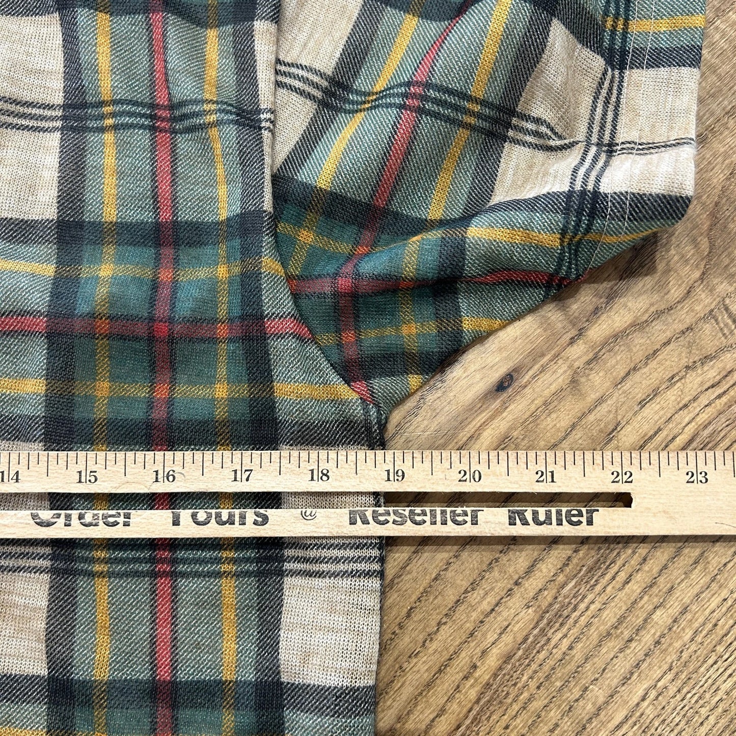 VINTAGE 1996 | Comme des Garcons Homme Plus Plaid 1/4 Zip Polo Shirt sz S/M