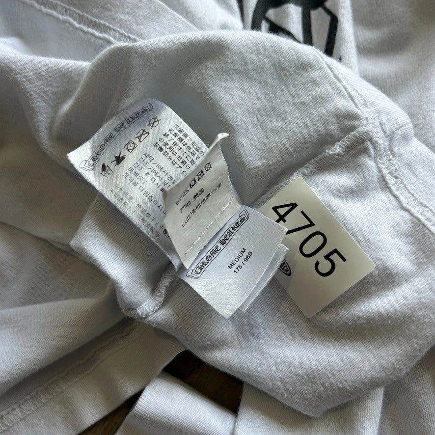 CHROME HEARTS | Script Logo Long Sleeve T-Shirt sz M