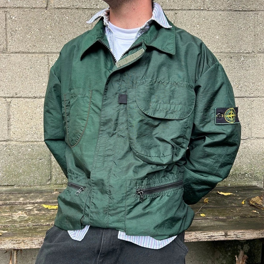 1995 STONE ISLAND | Formula Steel Emerald Jacket sz XL