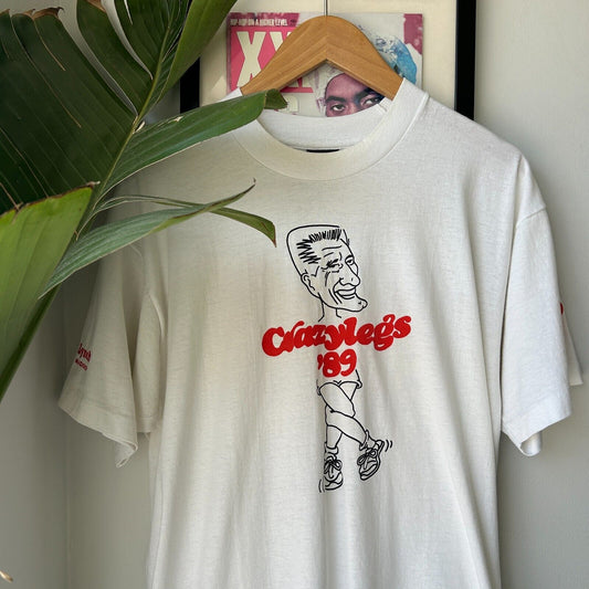 VINTAGE 80s | Crazy Legs Running T-Shirt sz M-L