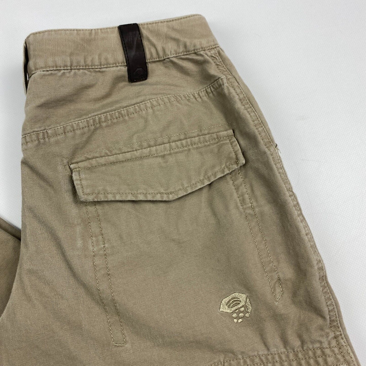 VINTAGE Mountain Hard Wear Brown Workwear Pants sz W34 L32 Mens