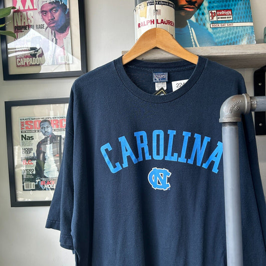 VINTAGE | North Carolina University Arch Logo T-Shirt sz XXL Adult