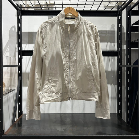 VINTAGE | VALENTINO Jeans Cream Blouson Light Jacket sz L 54