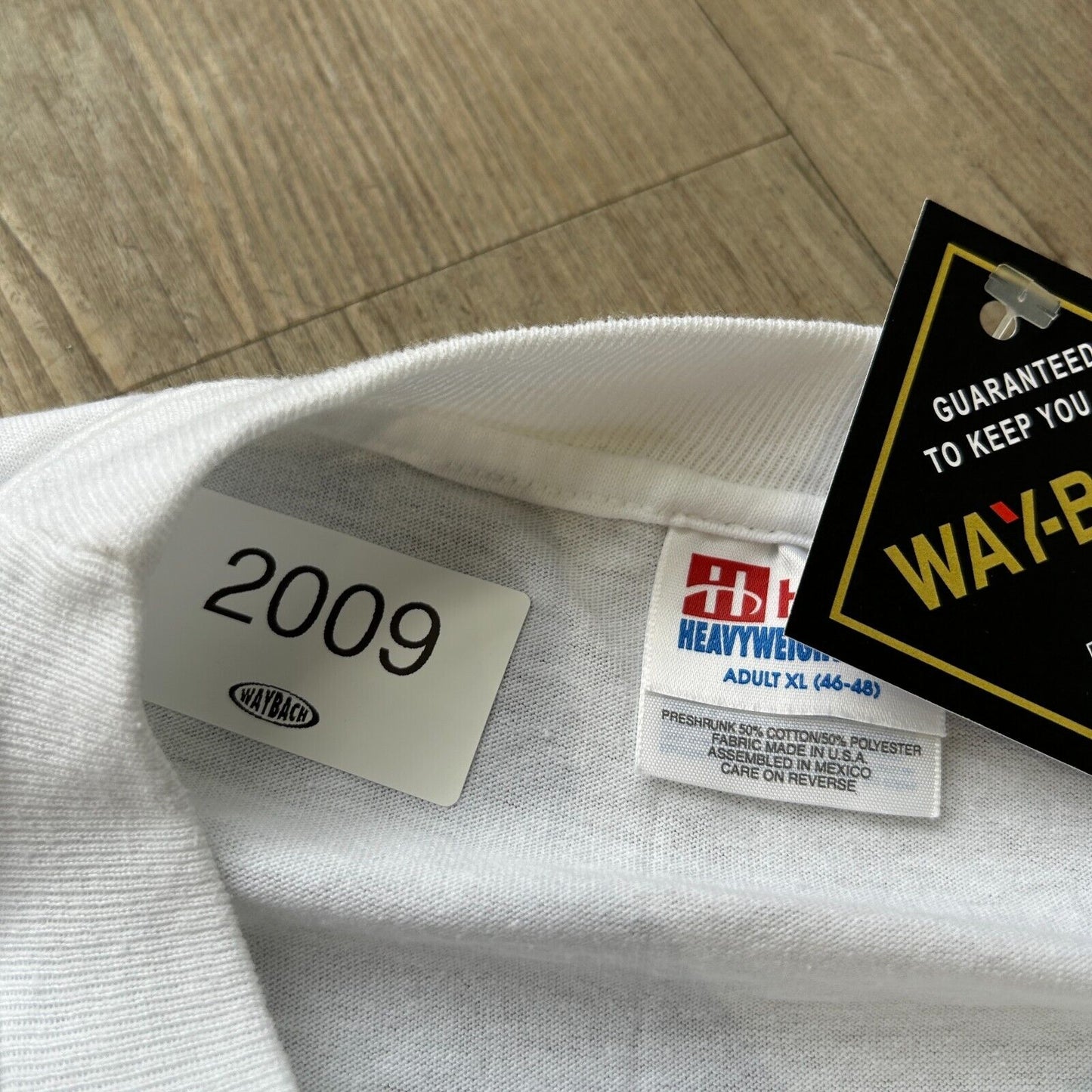 VINTAGE 1997 | Aint Skee Red! Racing Flags White T-Shirt sz XL Adult