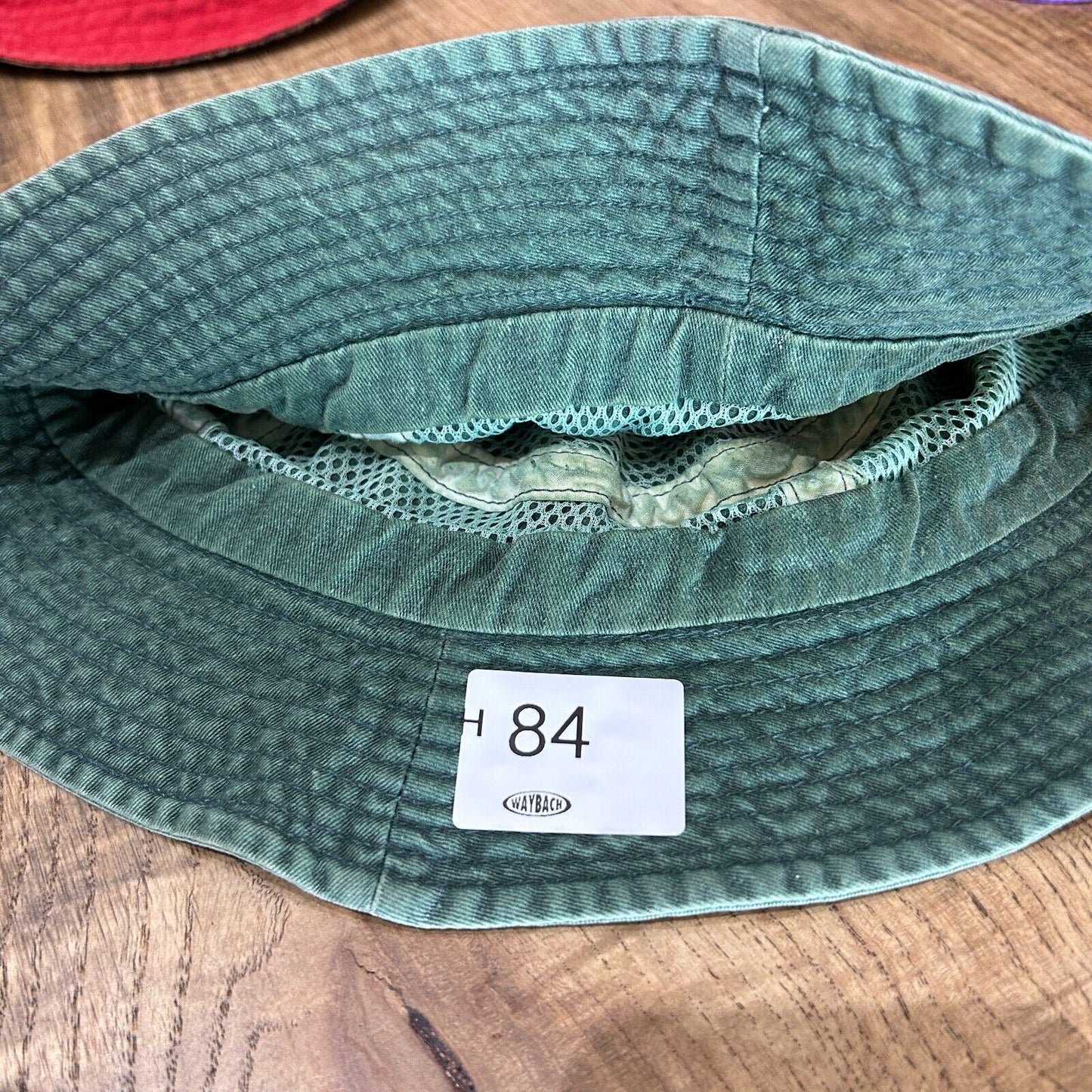 VINTAGE | Sun Faded Green Bucket HAT S/M