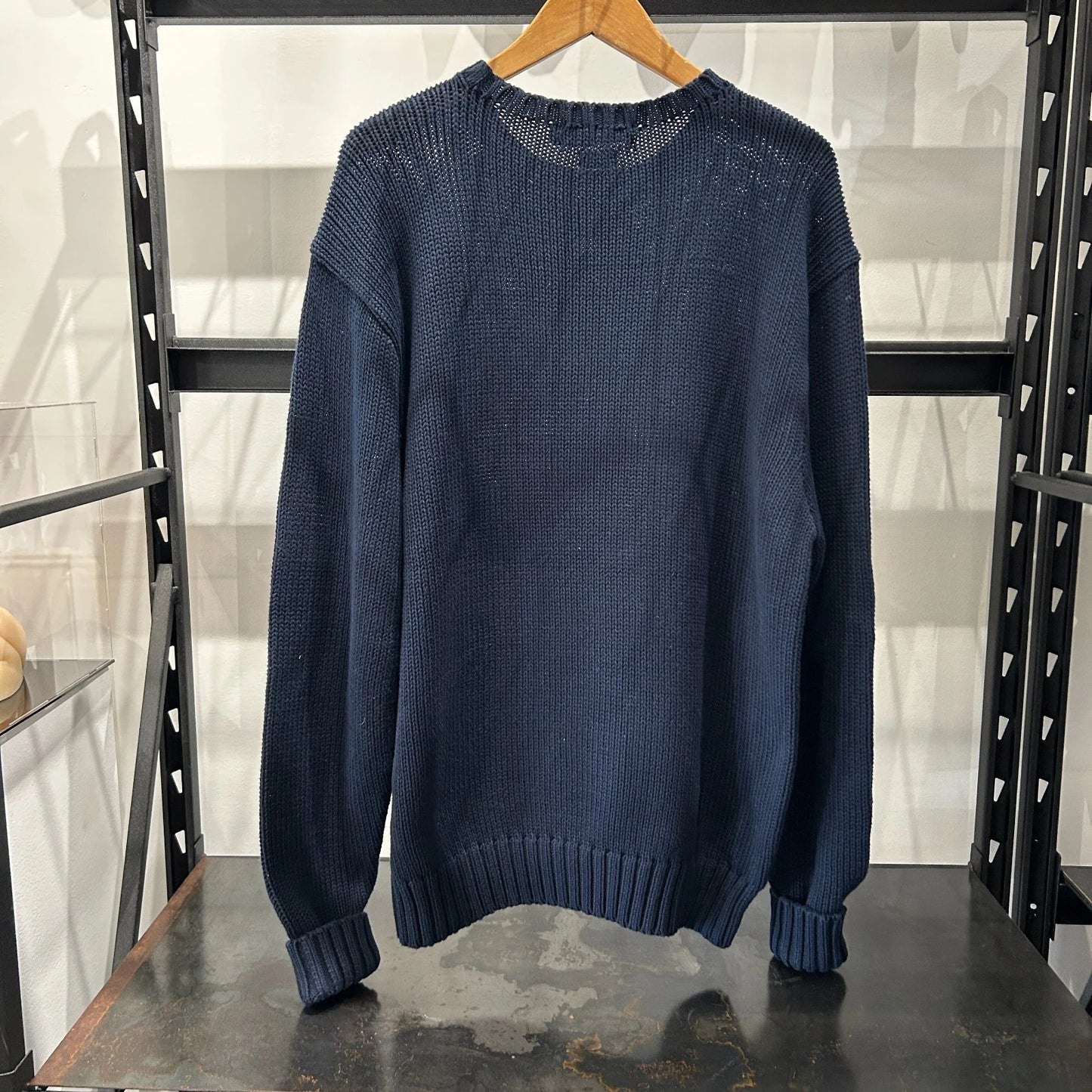 VINTAGE 90s - 00s | POLO By Ralph Lauren USA Flag Knit Sweater sz L NWT