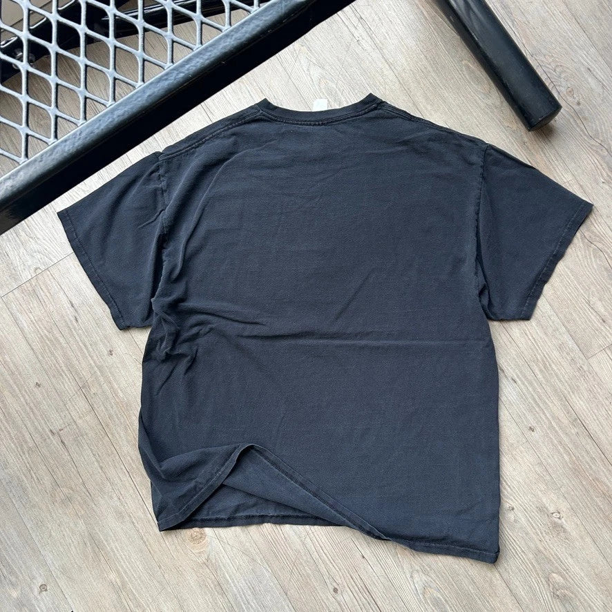 VINTAGE | Two-Seater Faded Thrashed T-Shirt sz XL