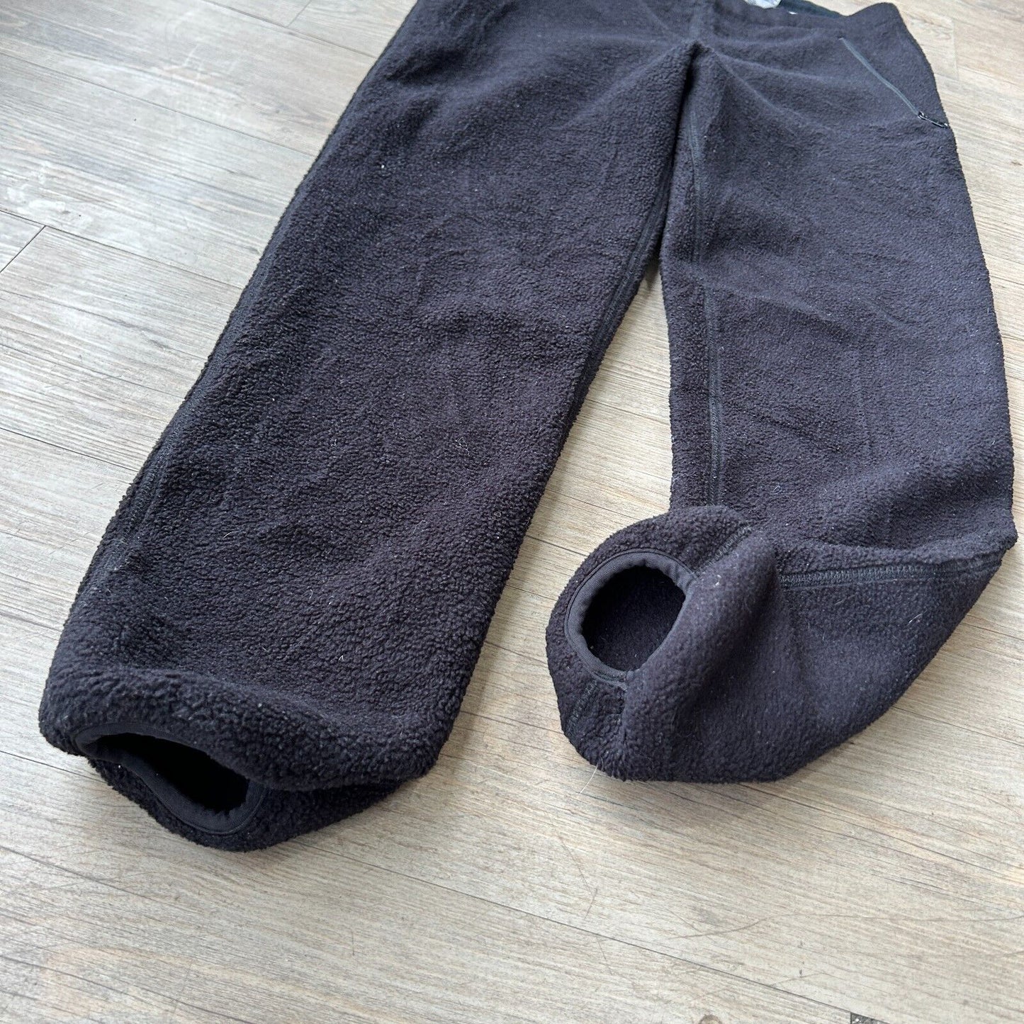 VINTAGE 90s | Patagonia Black Fleece Sweat Pants sz M Adult / W32 Made in USA