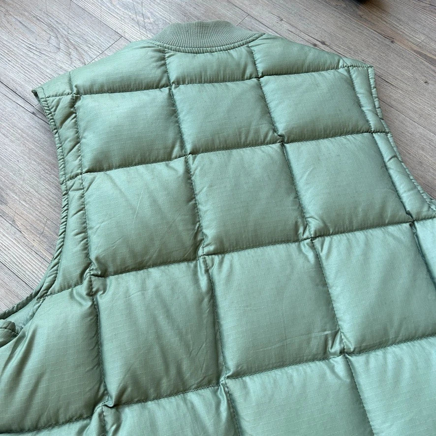 VINTAGE 70s 80s | Eddie Bauer Canadian Down Vest Jacket sz M/L