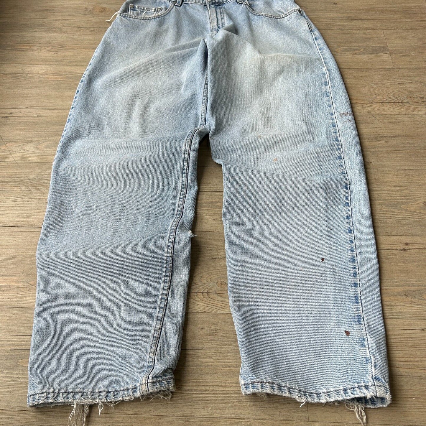 VINTAGE 90s | Levis SilverTab Baggy Light Wash Jeans Pants sz W32 L32