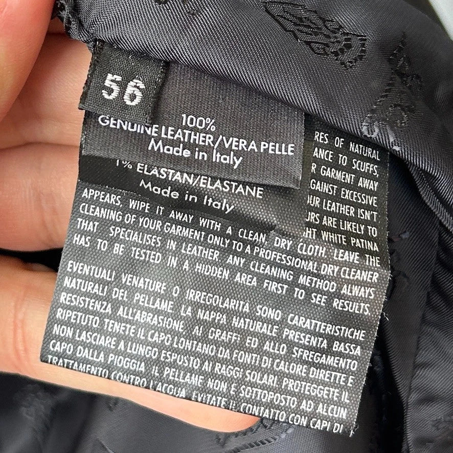 GUCCI by Tom Ford | Web Line Vintage Leather Jacket sz 56