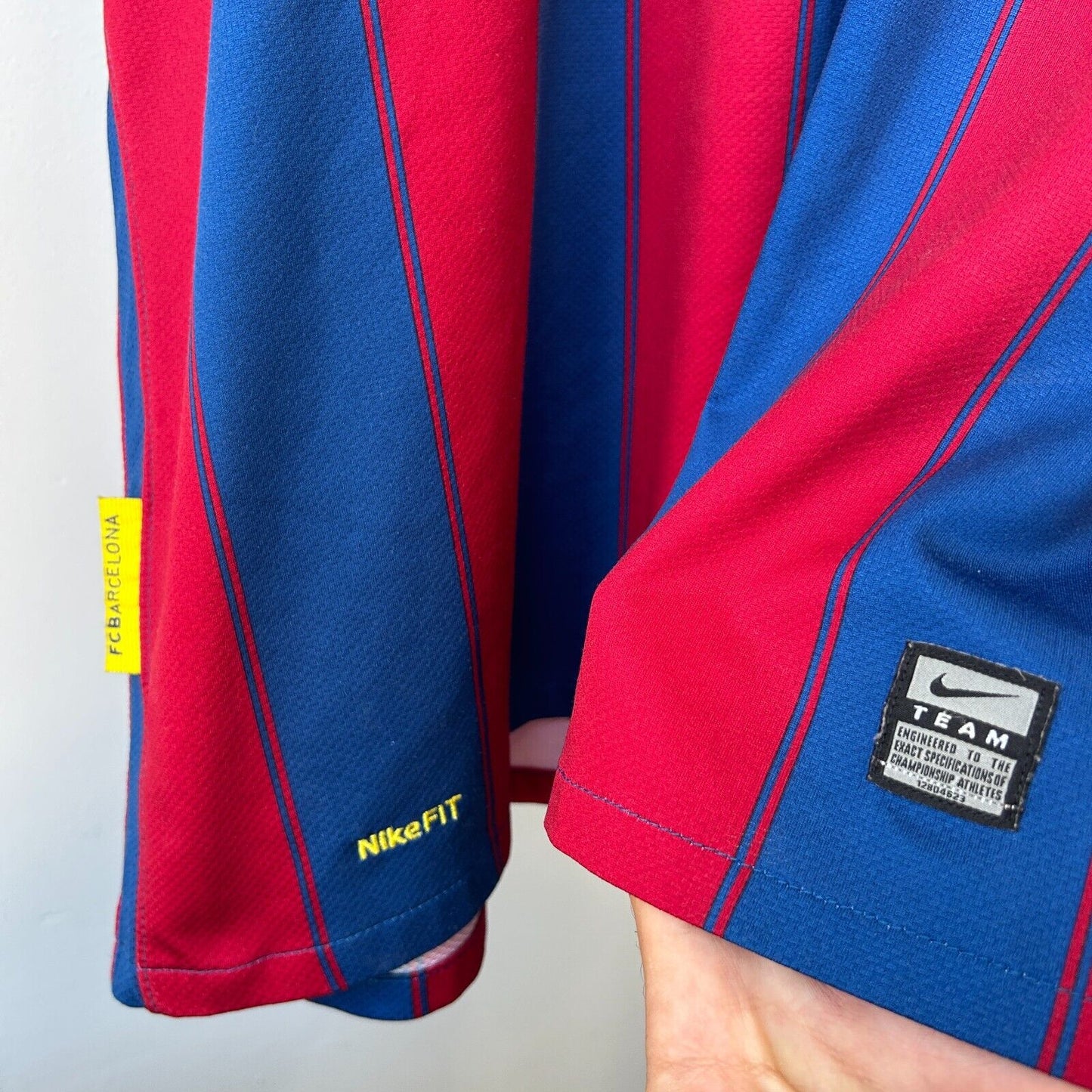NIKE FC Barcelona #10 Messi Soccer Club Home Jersey sz XXL