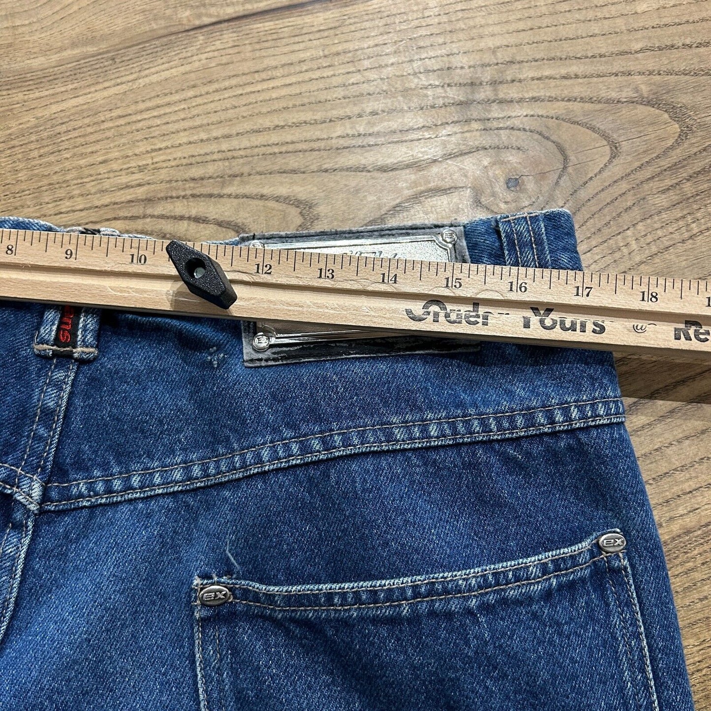 VINTAGE | Exco Jeans Baggy Denim Cargo Pants sz W34 L32