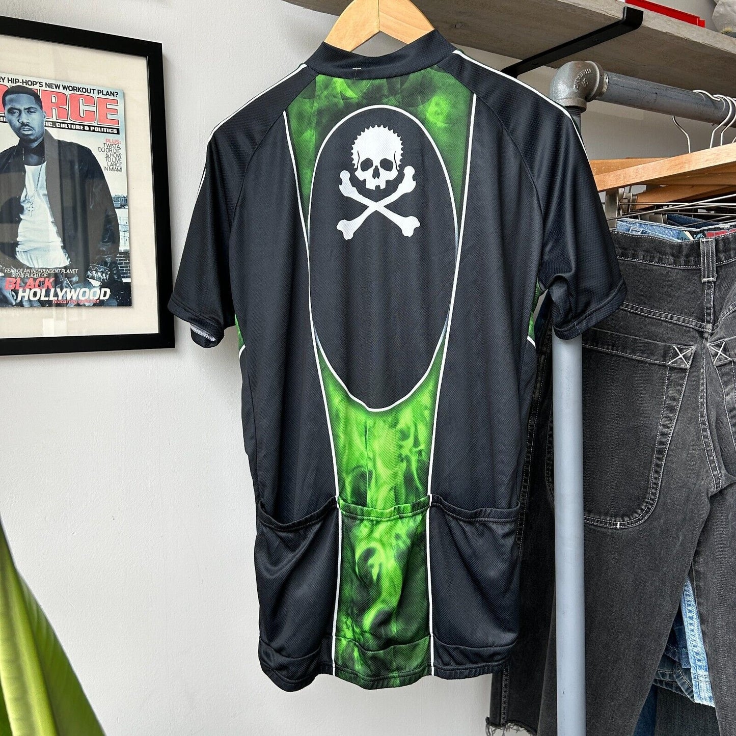 VINTAGE | Primal Skulls Cycling Bike Jersey sz L
