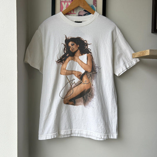 VINTAGE 2001 | Janet Jackson All For You Tour Band T-Shirt sz M
