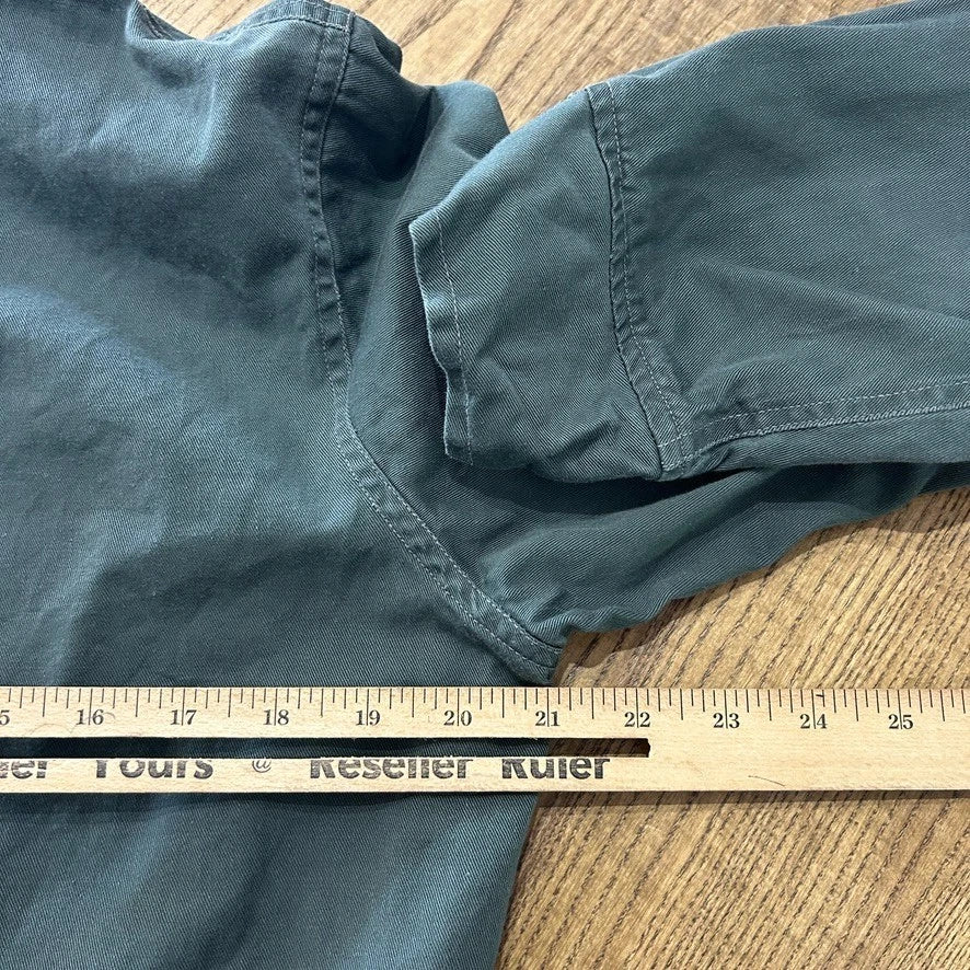 VINTAGE | Champion Teal Green Mechanic Shop Jacket sz S