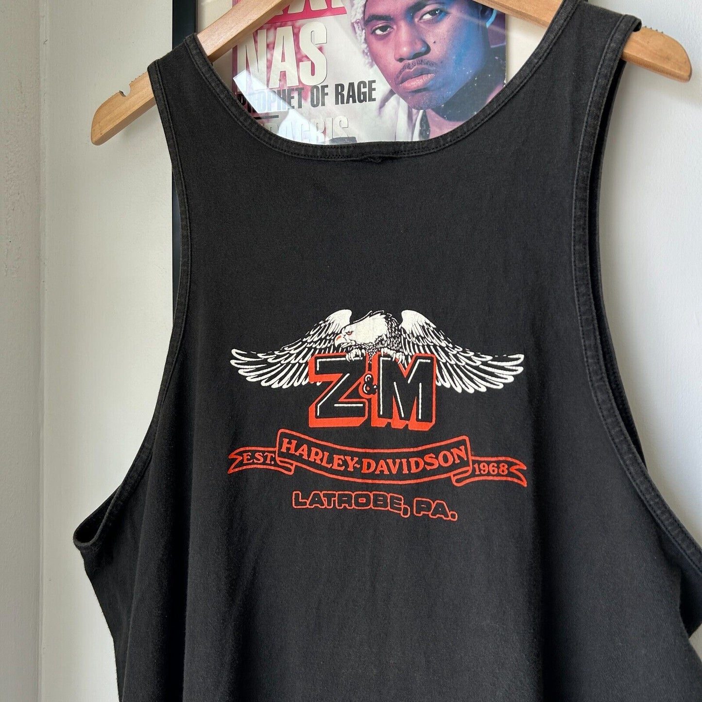 VINTAGE 90s | Harley Davidson Motorcycles Milwaukee Tank Shirt sz M-L