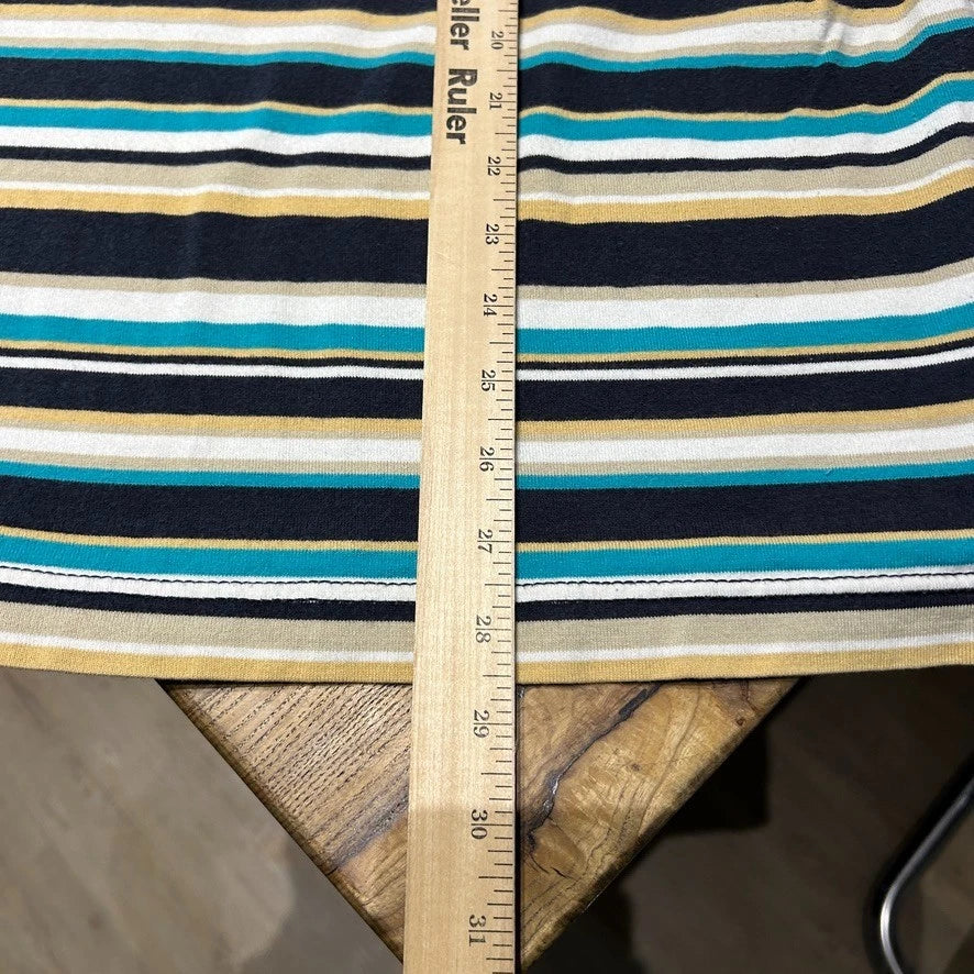 VINTAGE 2005 | Junya Watanabe Comme Des Garcons Man Striped Henley T-Shirt sz L