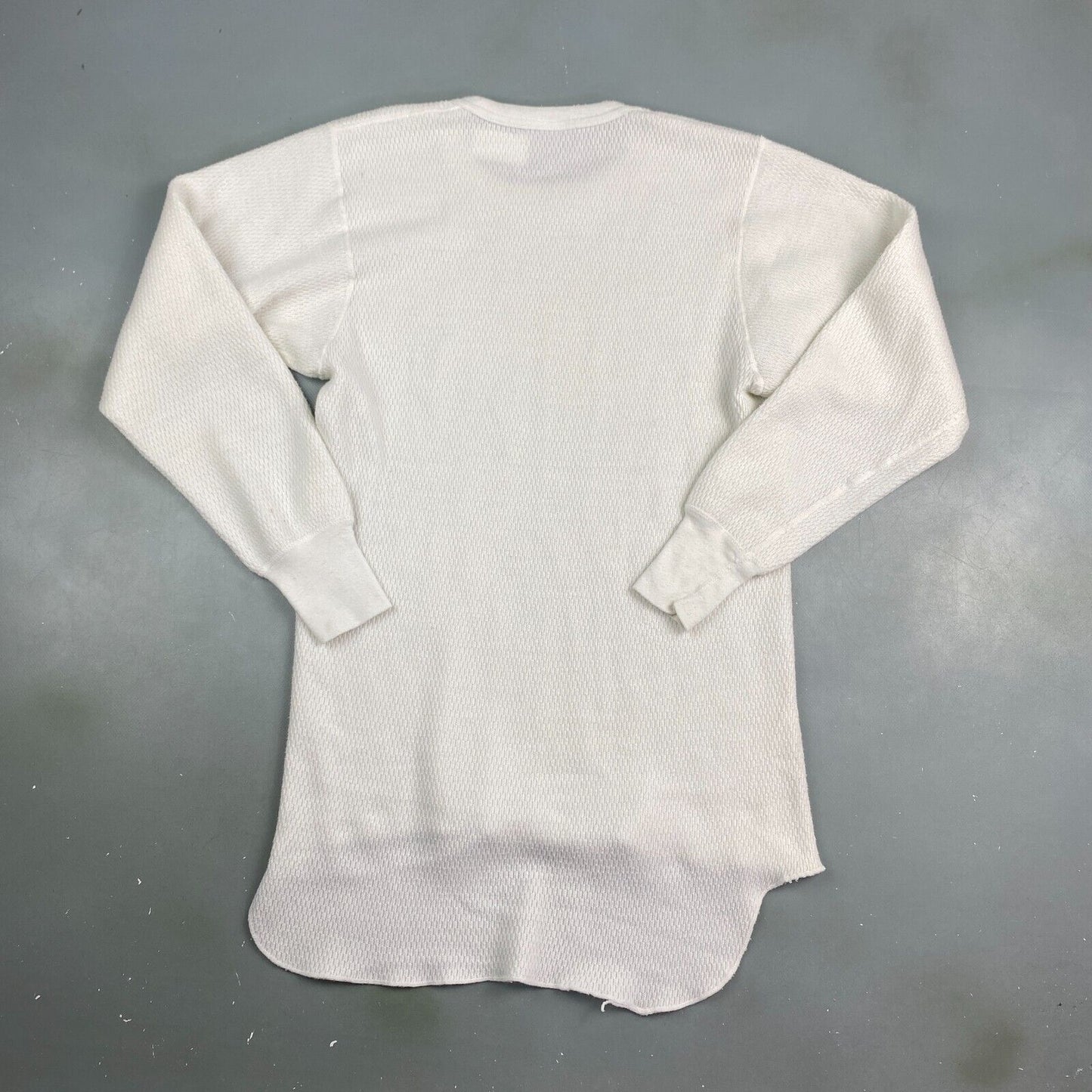 VINTAGE 80s Arctex Long Johns White Thermal Long Sleeve T-Shirt sz Large Men