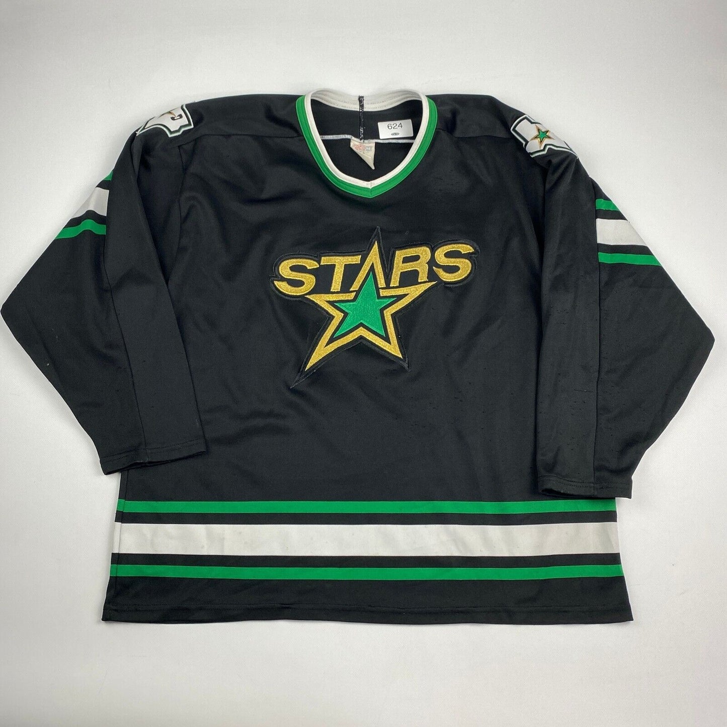 VINTAGE 90s Dallas Stars NHL CCM Maska Hockey Jersey Shirt sz XL Men
