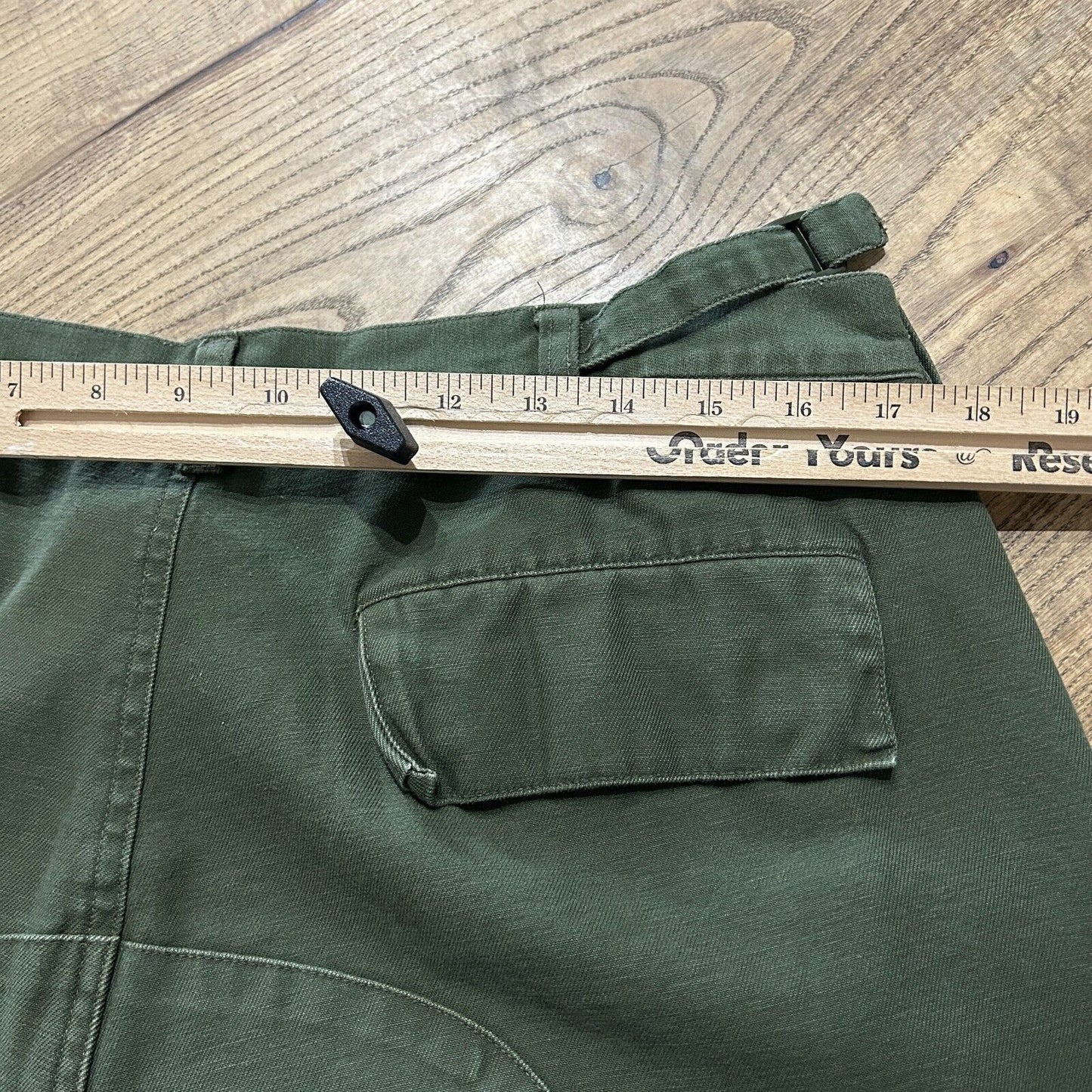 VINTAGE 90s | Bushlife Baggy Cotton Canvas Double Knee Pants sz W35 L30