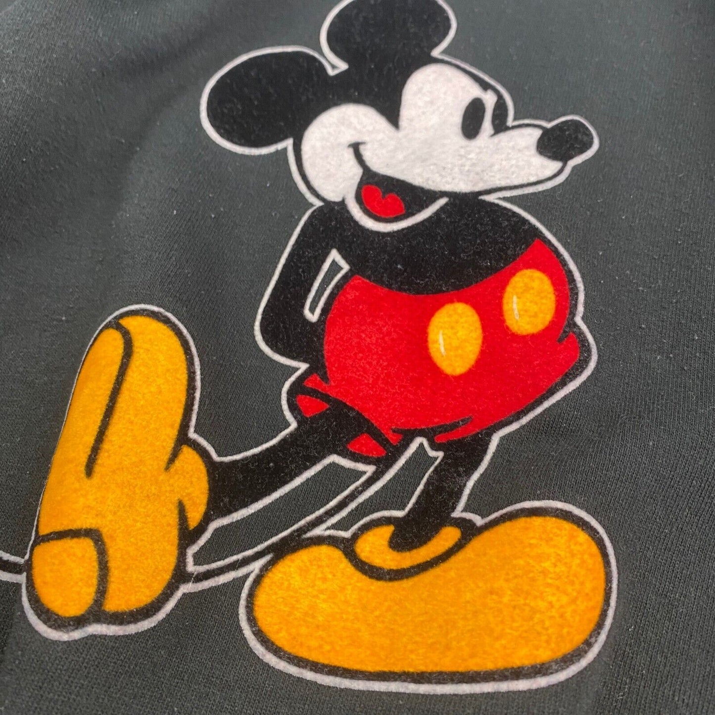 VINTAGE 90s Disney Mickey Mouse Crewneck Sweater sz Small Mens Adult MadeinUSA