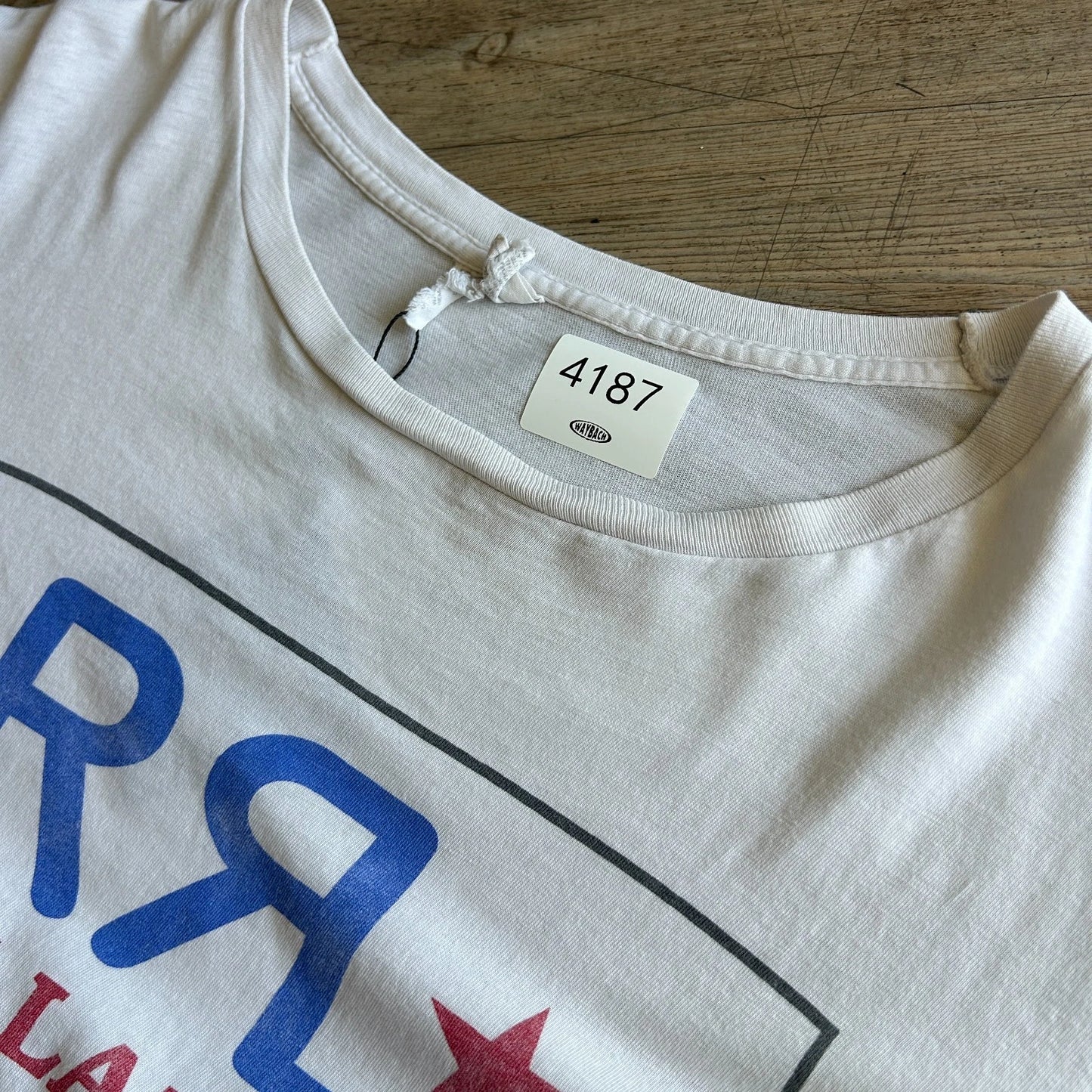 VINTAGE | Double RL Ralph Lauren RRL Logo T-Shirt sz L/XL