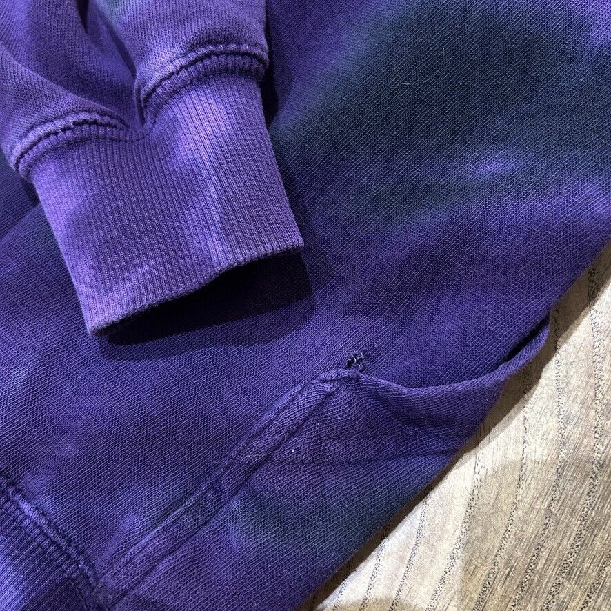 VINTAGE | Thrasher Magazine Purple Tye Dye Hoodie Sweater sz M