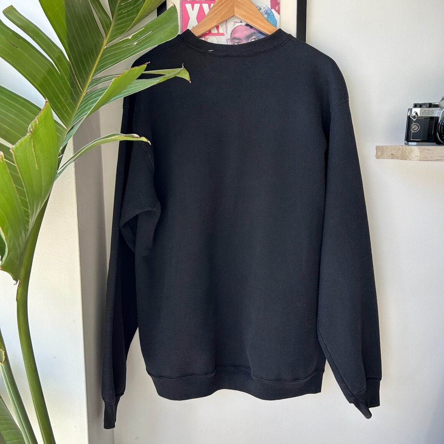 VINTAGE 90s | Planet Hollywood Huge Graphic Crewneck Sweater sz L Adult