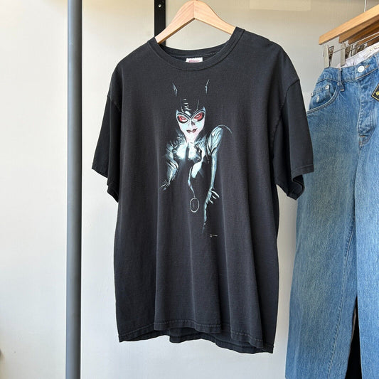 VINTAGE | Catwomen DC Comics T-Shirt sz L