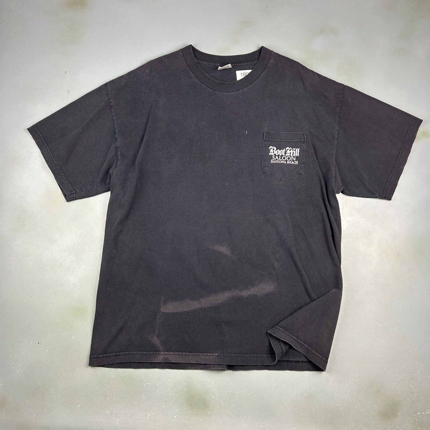 VINTAGE 2001 | Boot Hill Saloon Biker Bar Bike Week Black T-Shirt sz XXL Adult