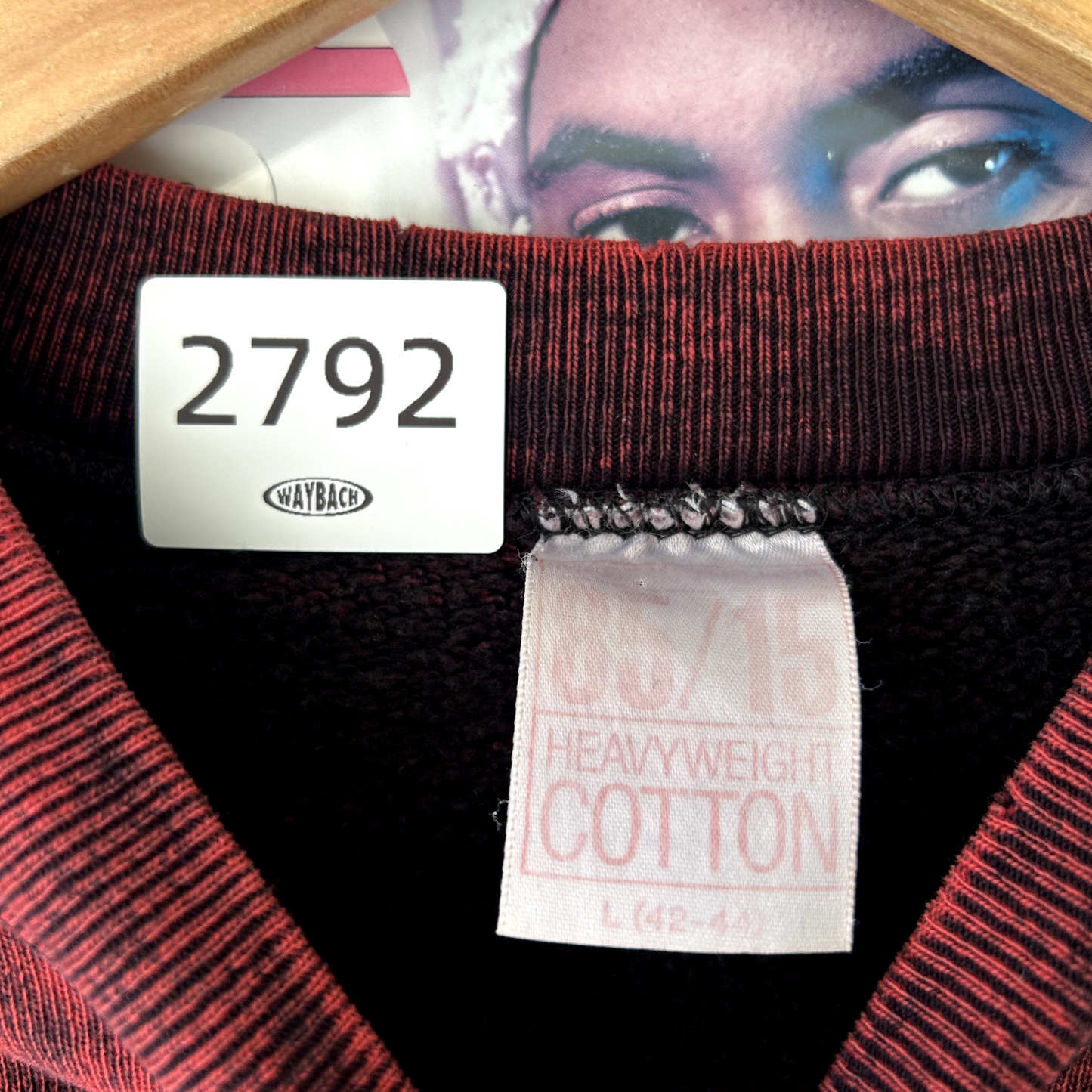 VINTAGE 1991 | Big Sky Montana Acid Wash Ski Crewneck Sweater sz L Adult