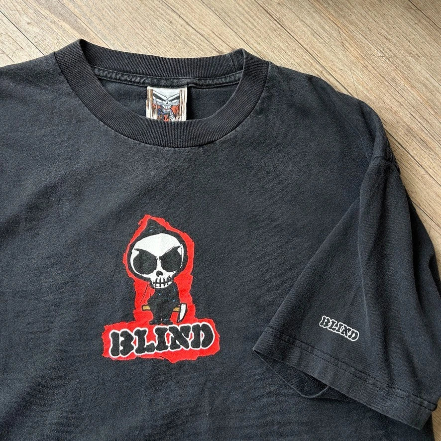 VINTAGE | BLIND Skateboards Grim Reaper T-Shirt sz L