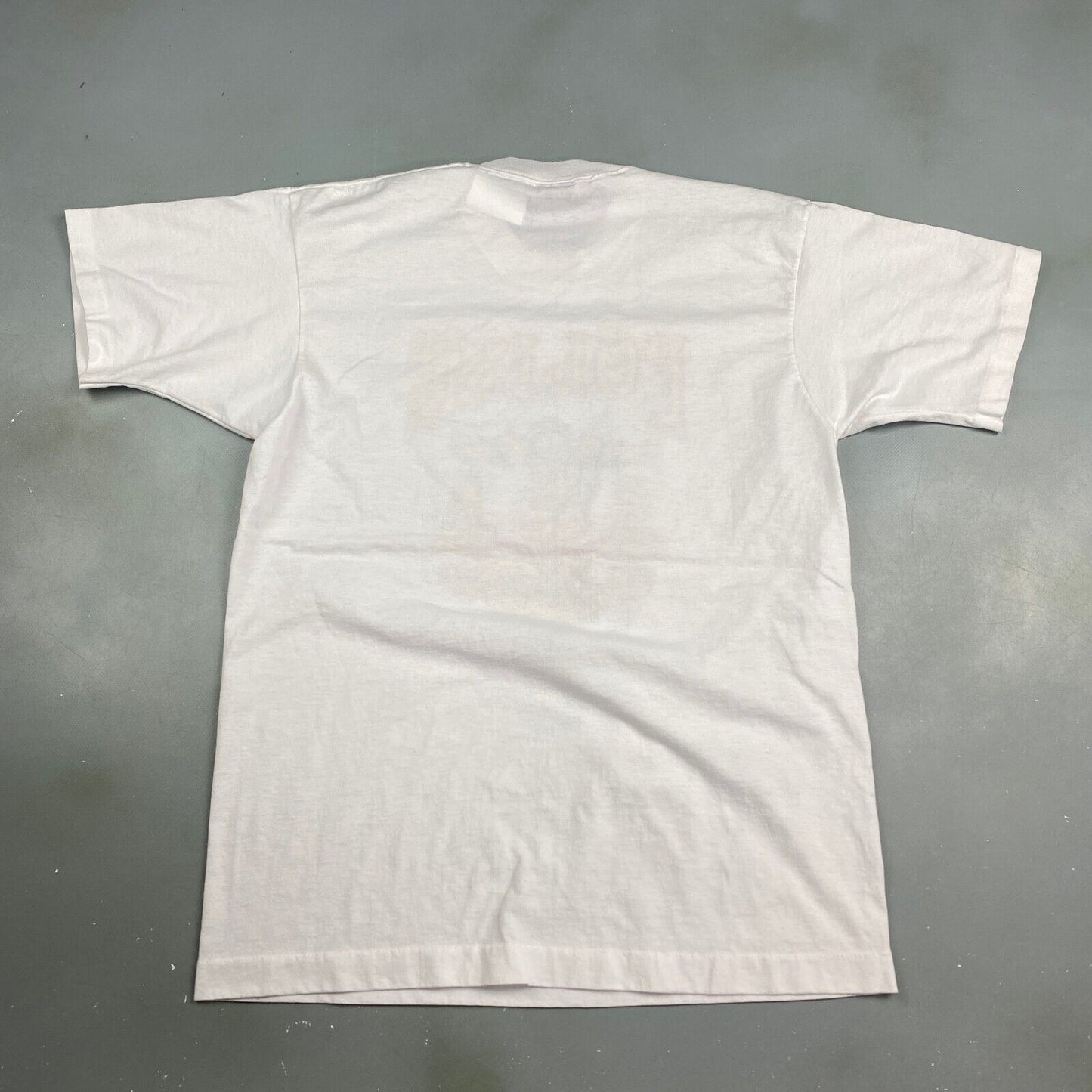 VINTAGE 80s/90s Polish Crest White T-Shirt sz Medium Men Adult