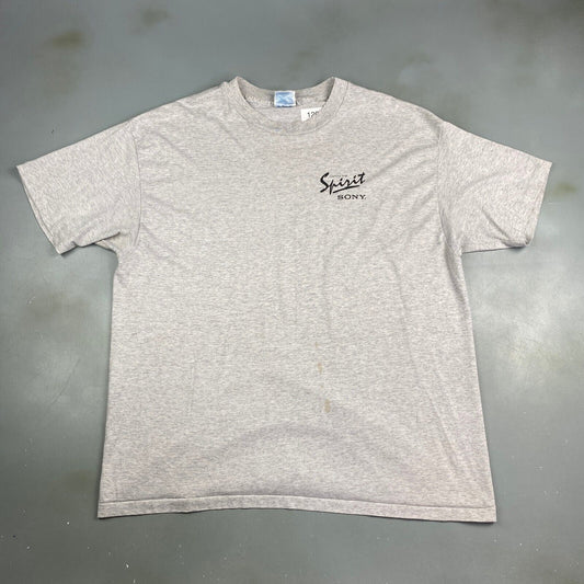 VINTAGE 90s Catch The Spirit SONY Tech T-Shirt sz XL Adult