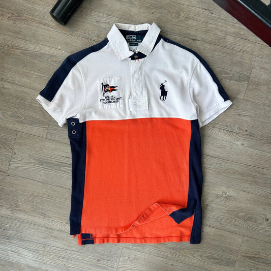 VINTAGE Y2k | Ralph Lauren Big Pony Coastal Resc. Polo Shirt sz S