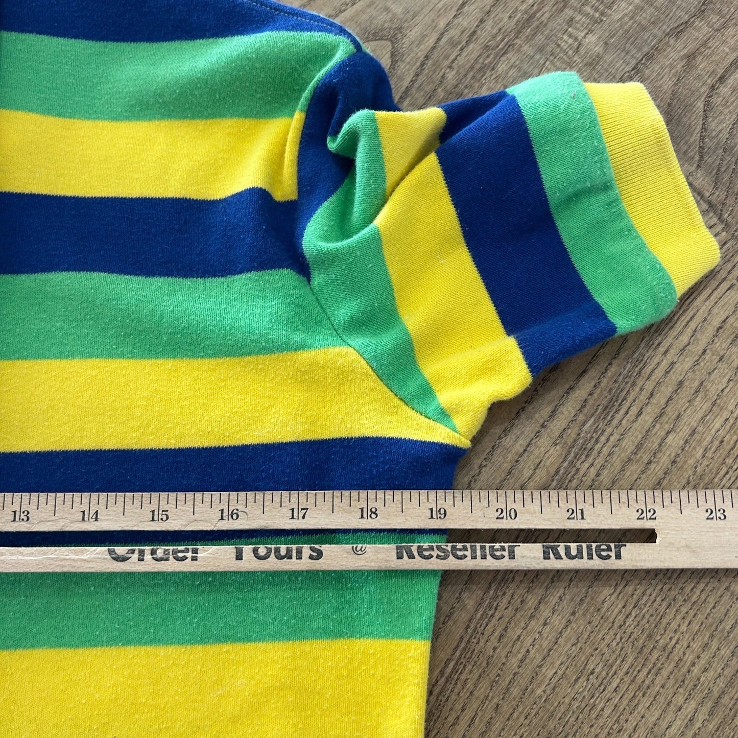 VINTAGE 90s | Ralph Lauren Sm Pony Candy Striped Polo Shirt sz M