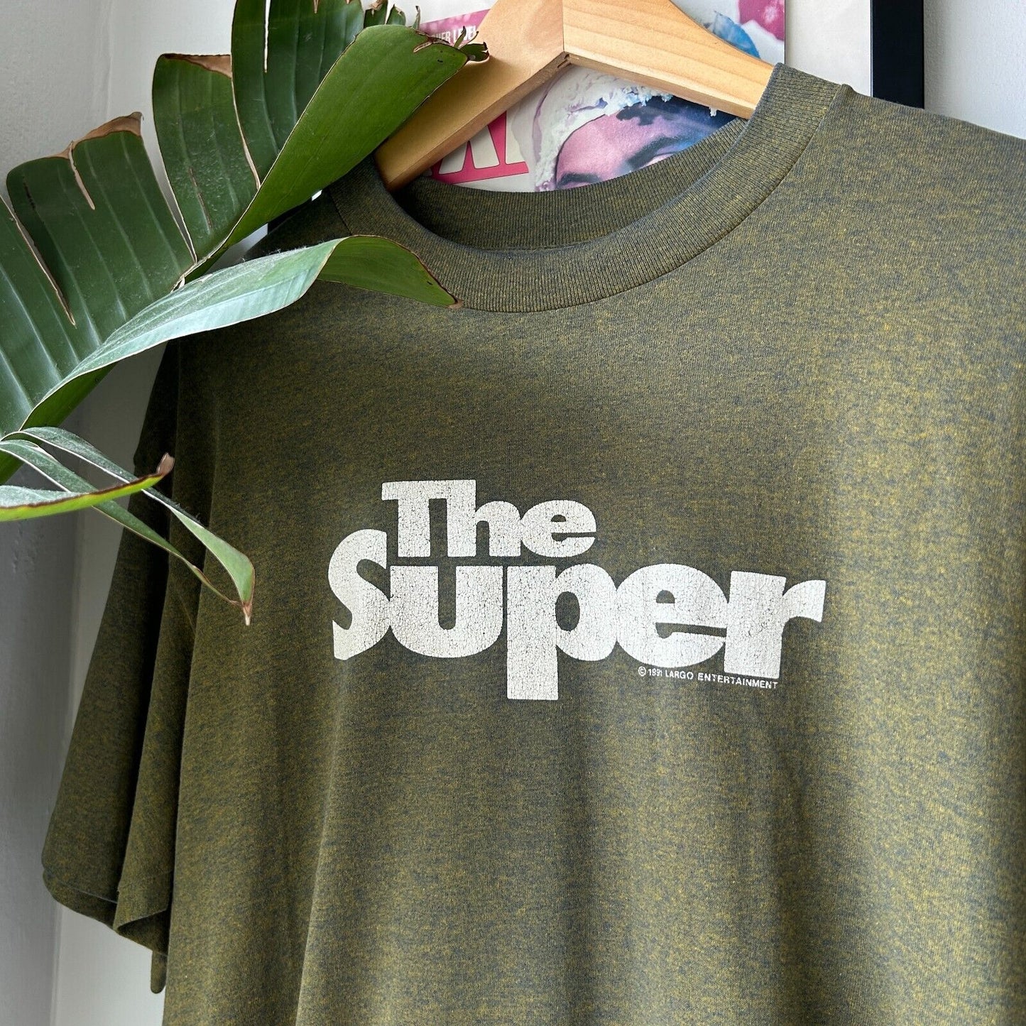 VINTAGE 90s | The Super Movie T-Shirt sz M