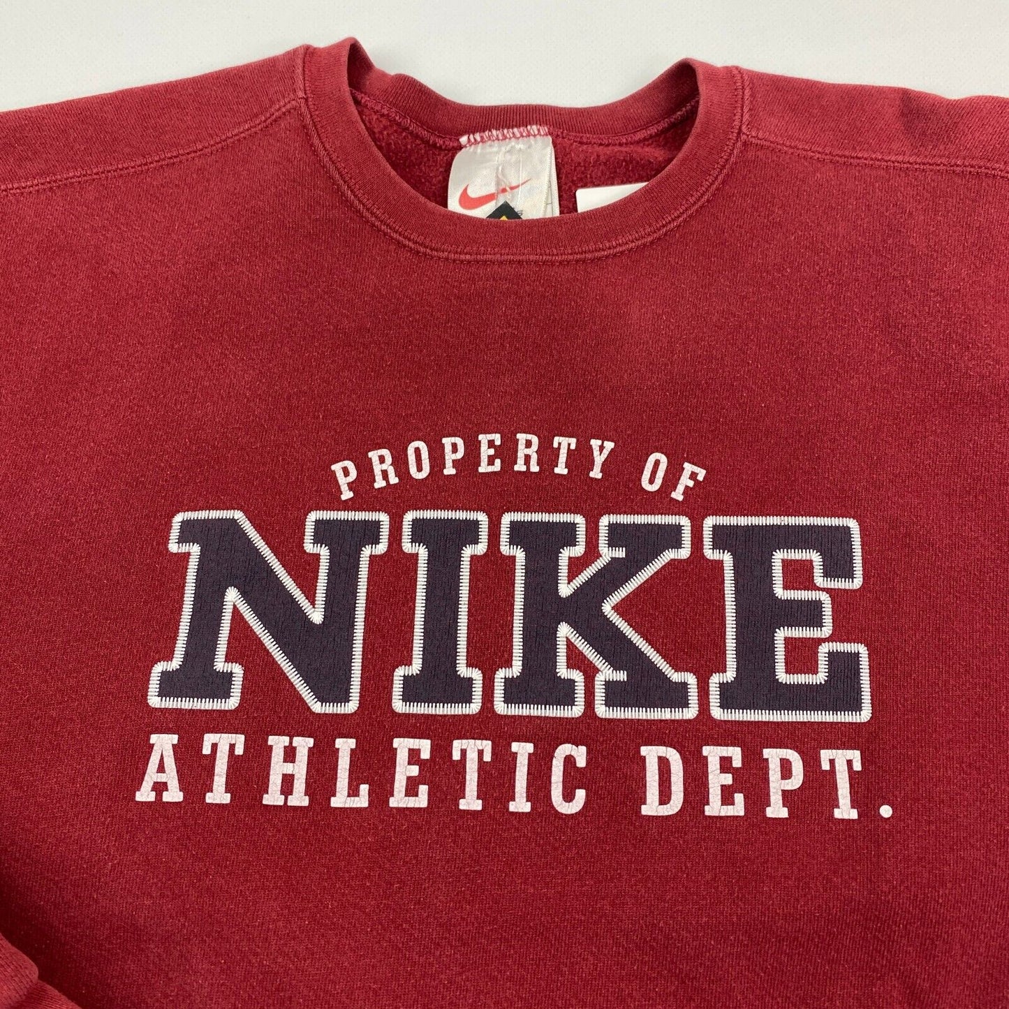 VINTAGE Nike Athletic Dept Crewneck Sweater sz S Mens