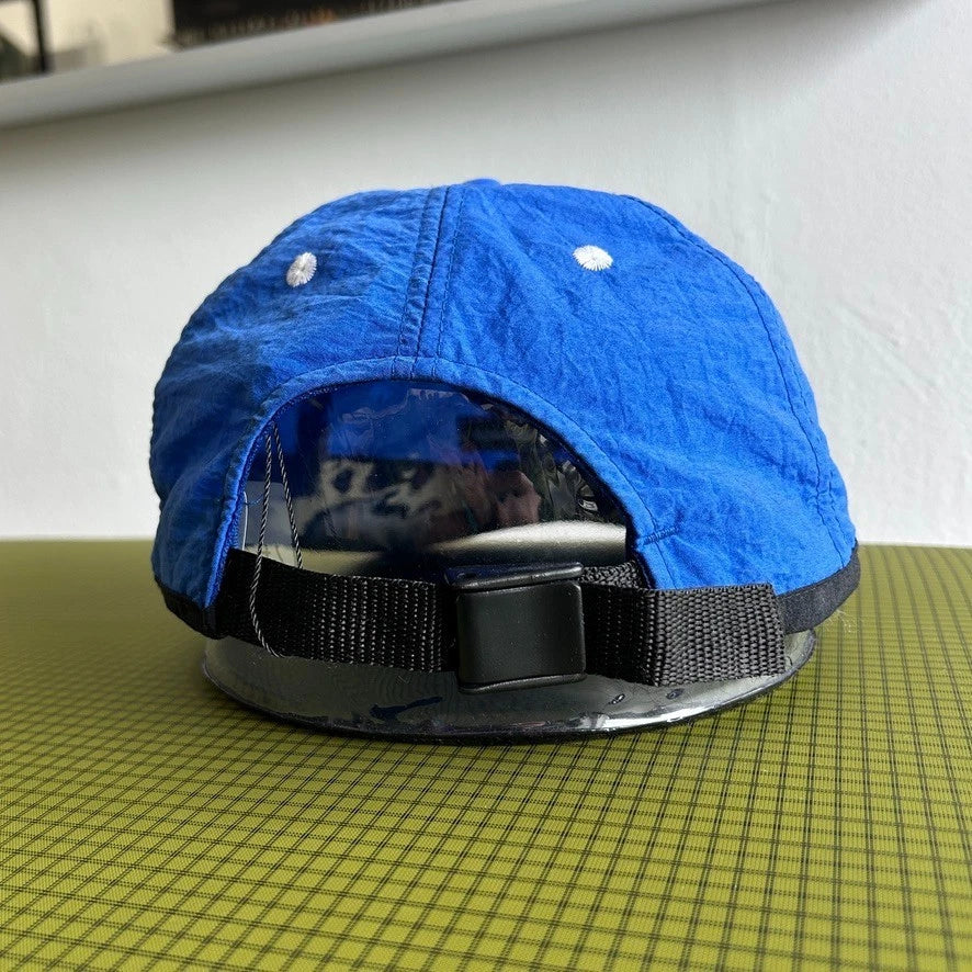 VINTAGE | DKNY Tech Usa Reflective Logo Nylon Cap Hat sz OS