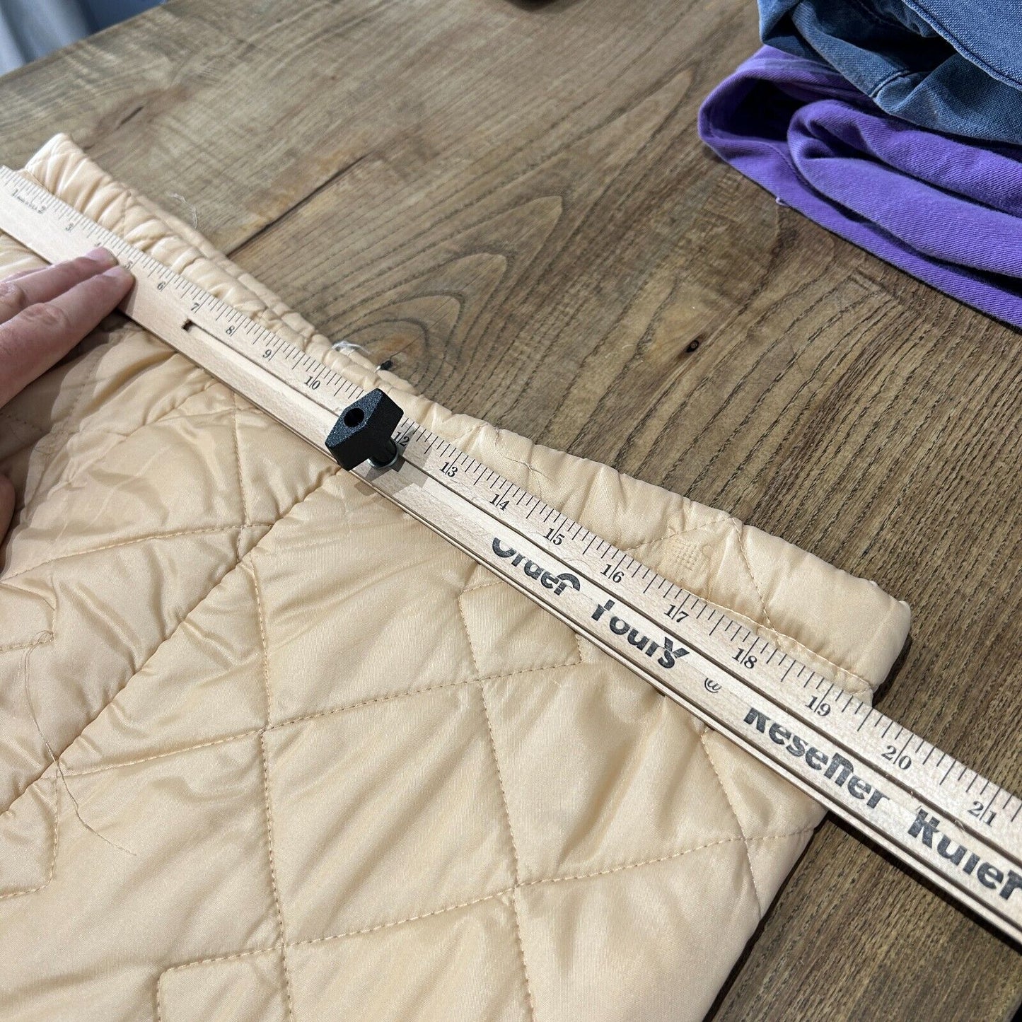 VINTAGE 70s 80s | Military Quilted Liner Pants W38 L30