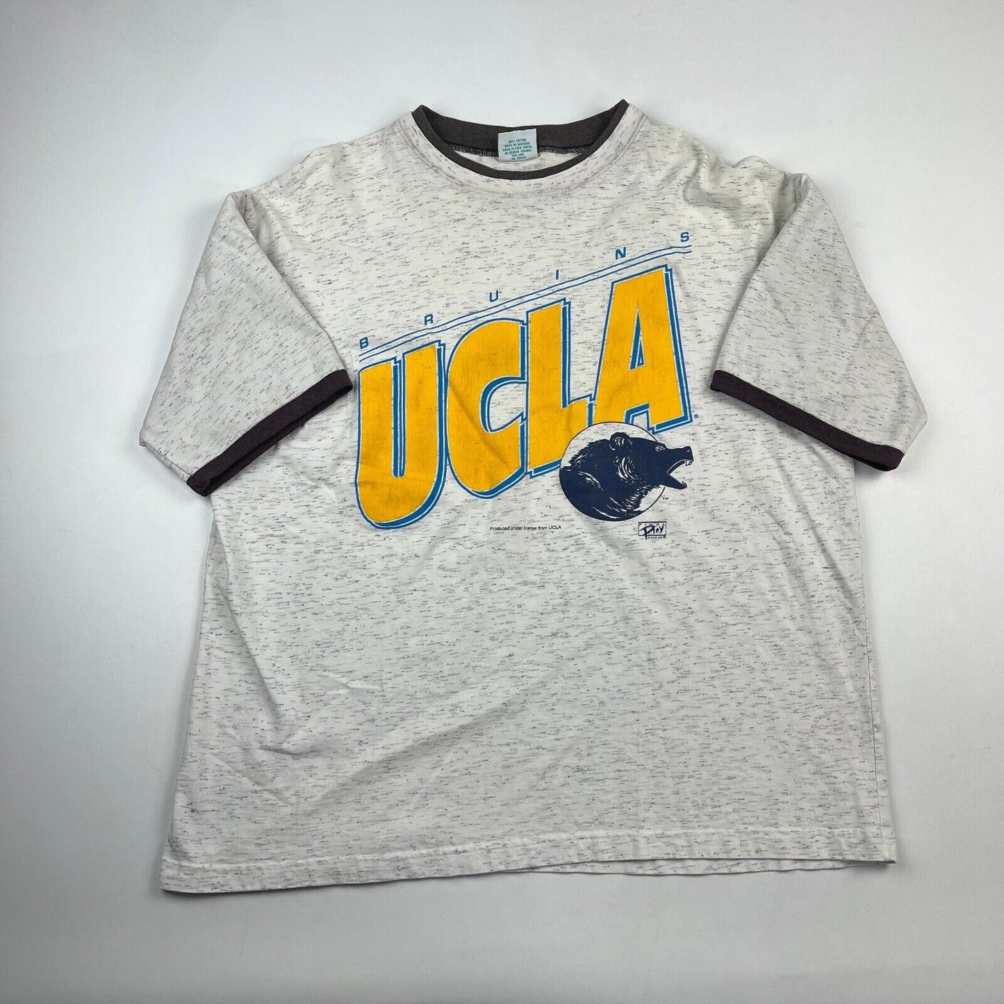 VINTAGE 1990 UCLA Bruins Collegiate Graphic T-Shirt sz XL Men