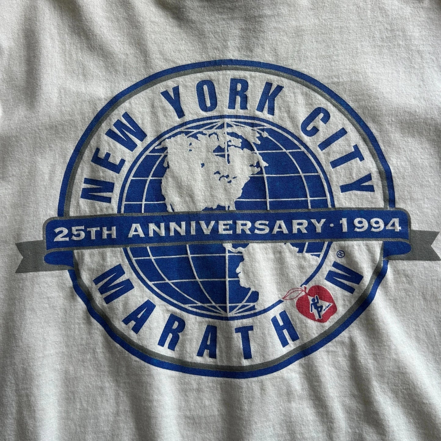 1994 | New York City Marathon 25th Anniversary Running T-Shirt sz XL