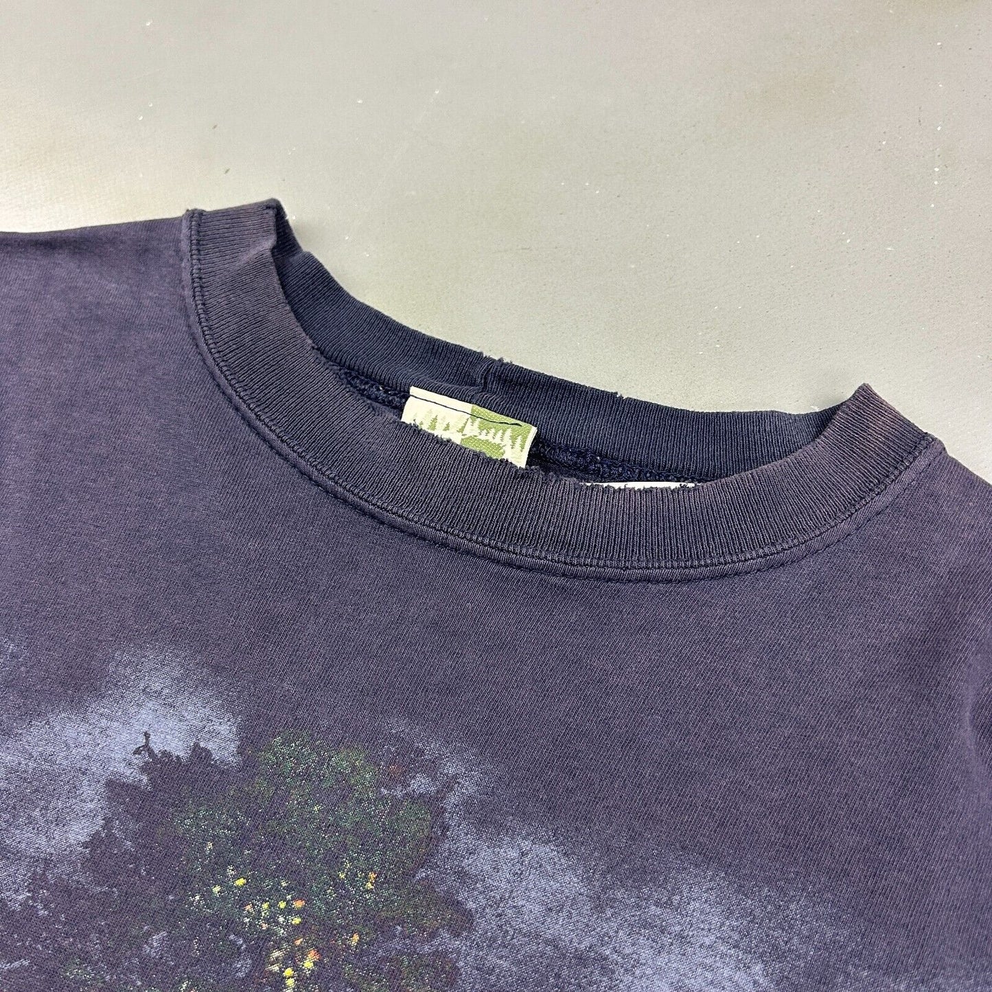 VINTAGE 90s | Camping Art Unlimited Nature Wrap Print T-Shirt sz XL Adult