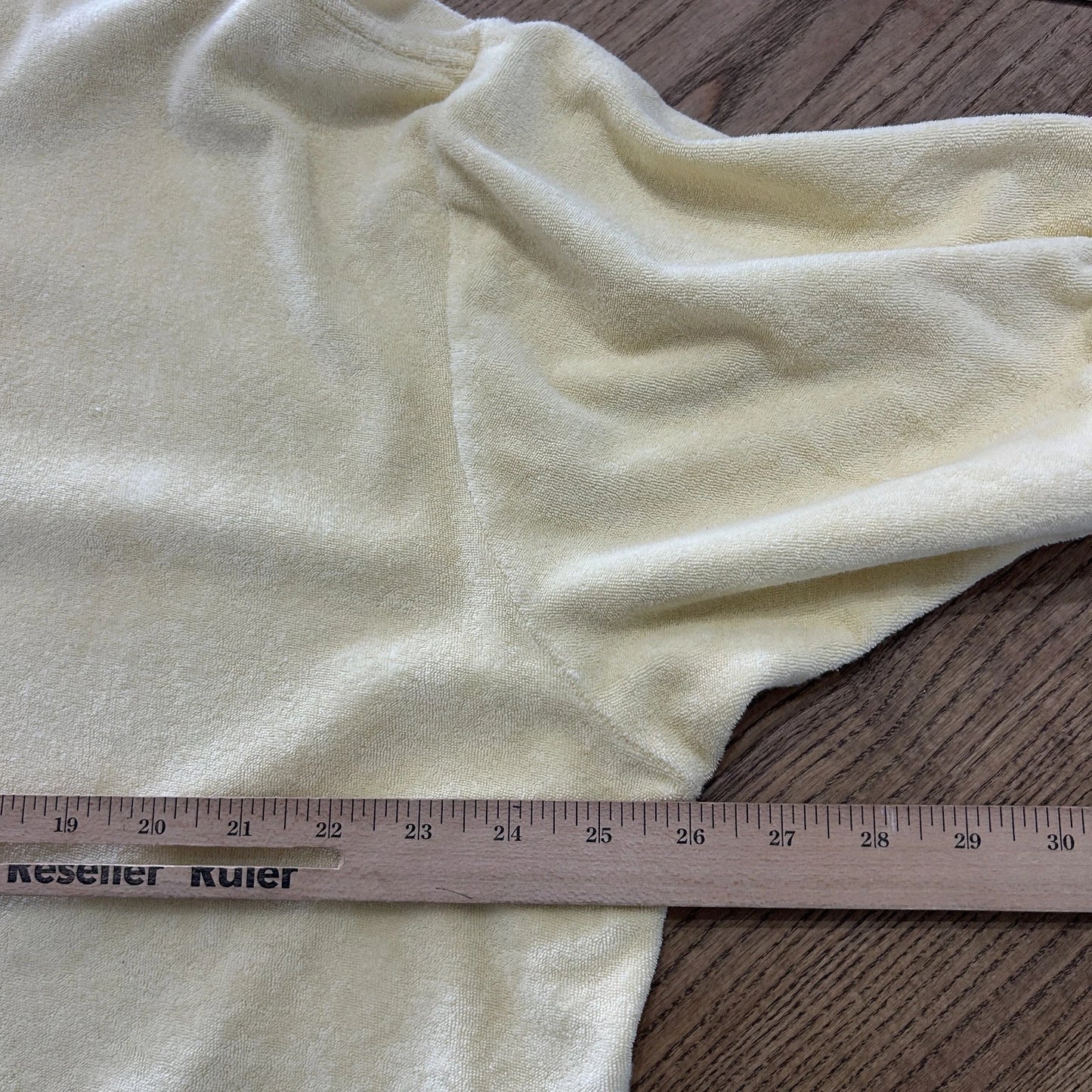 VINTAGE | Polo by Ralph Lauren Yellow Beach Towel Polo Shirt sz XL