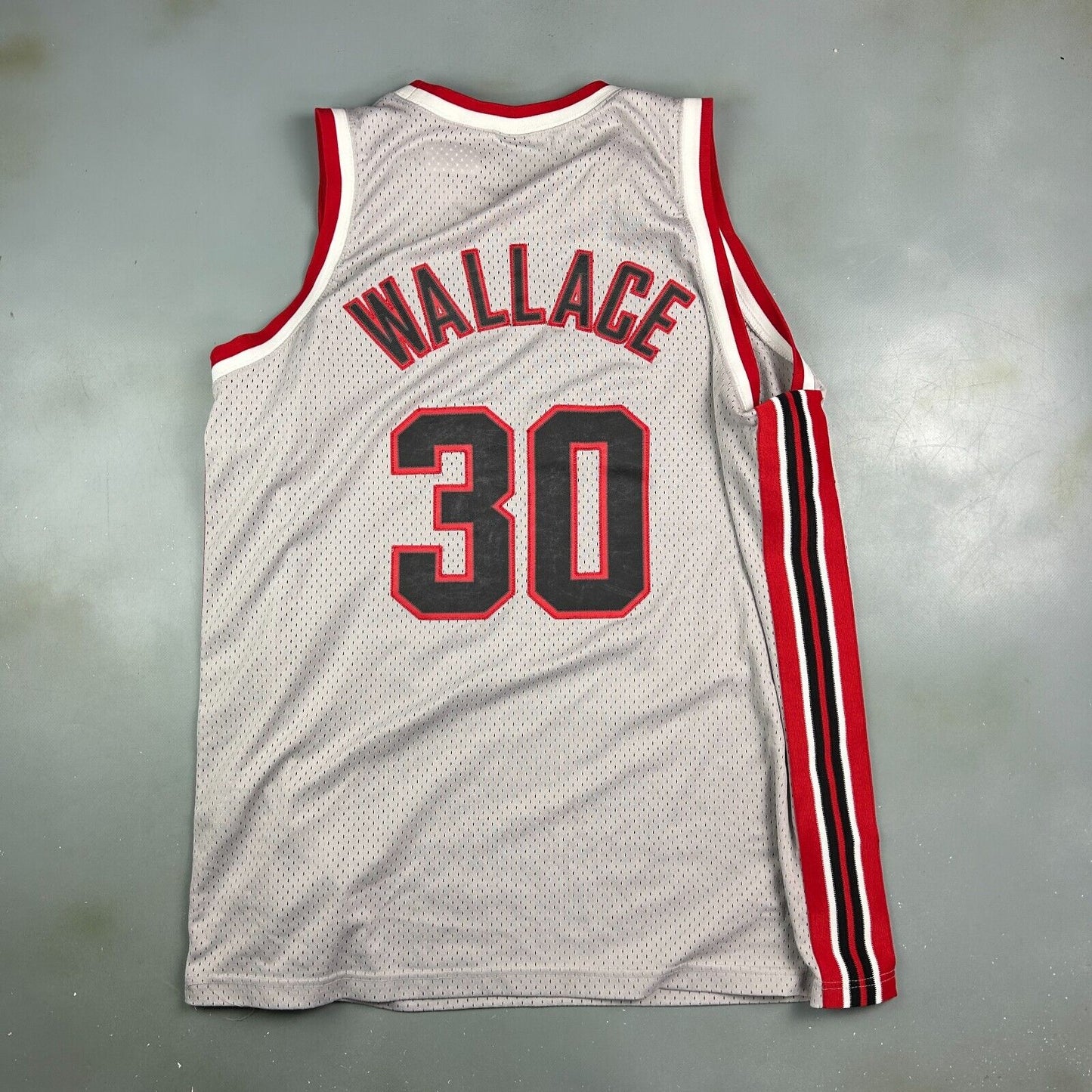 VINTAGE 90s | NIKE Portland Trail Blazers #30 Basketball Jersey sz XXL Adult