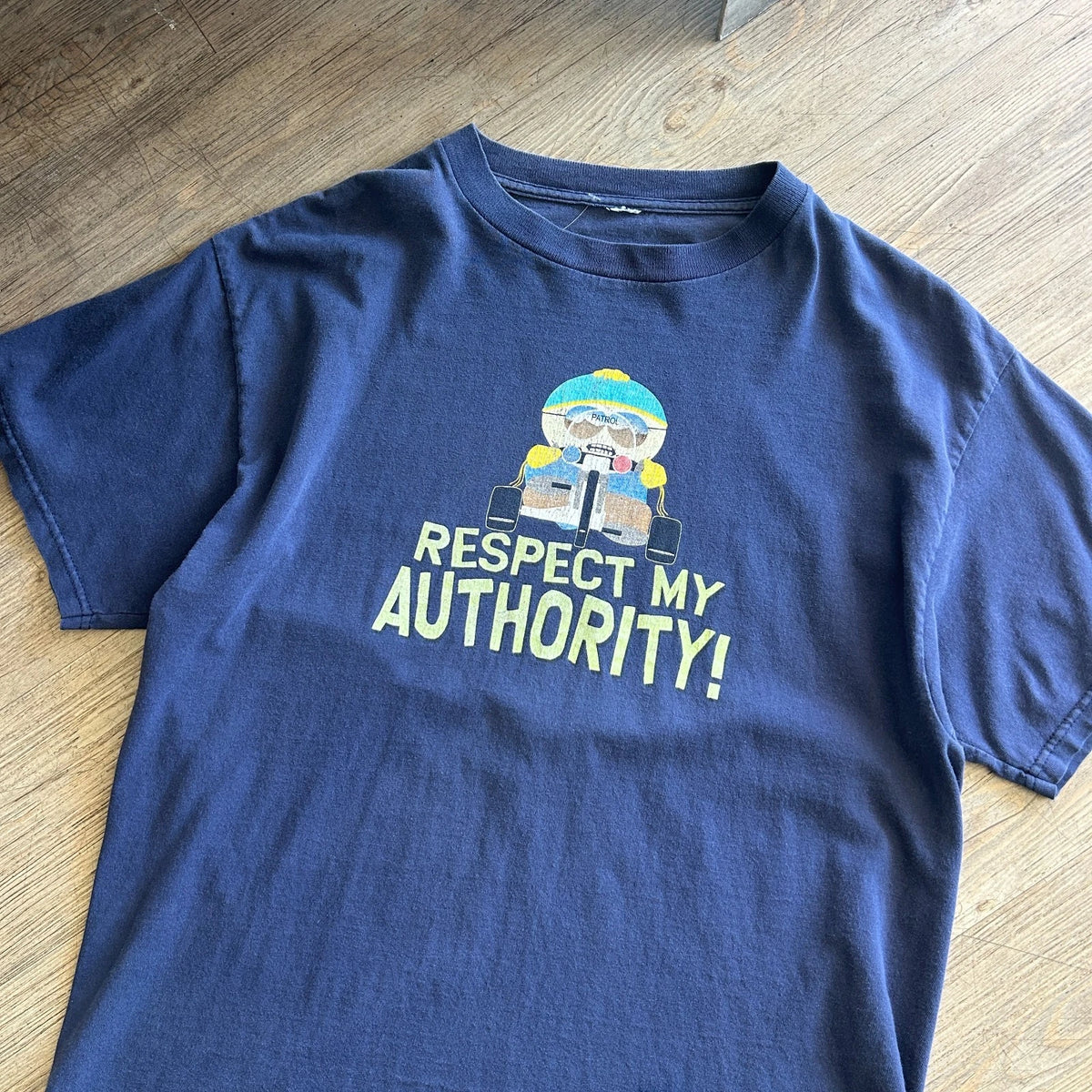 VINTAGE 90s | Respect My Authority Cartman Respect My Authority T-Shirt sz L